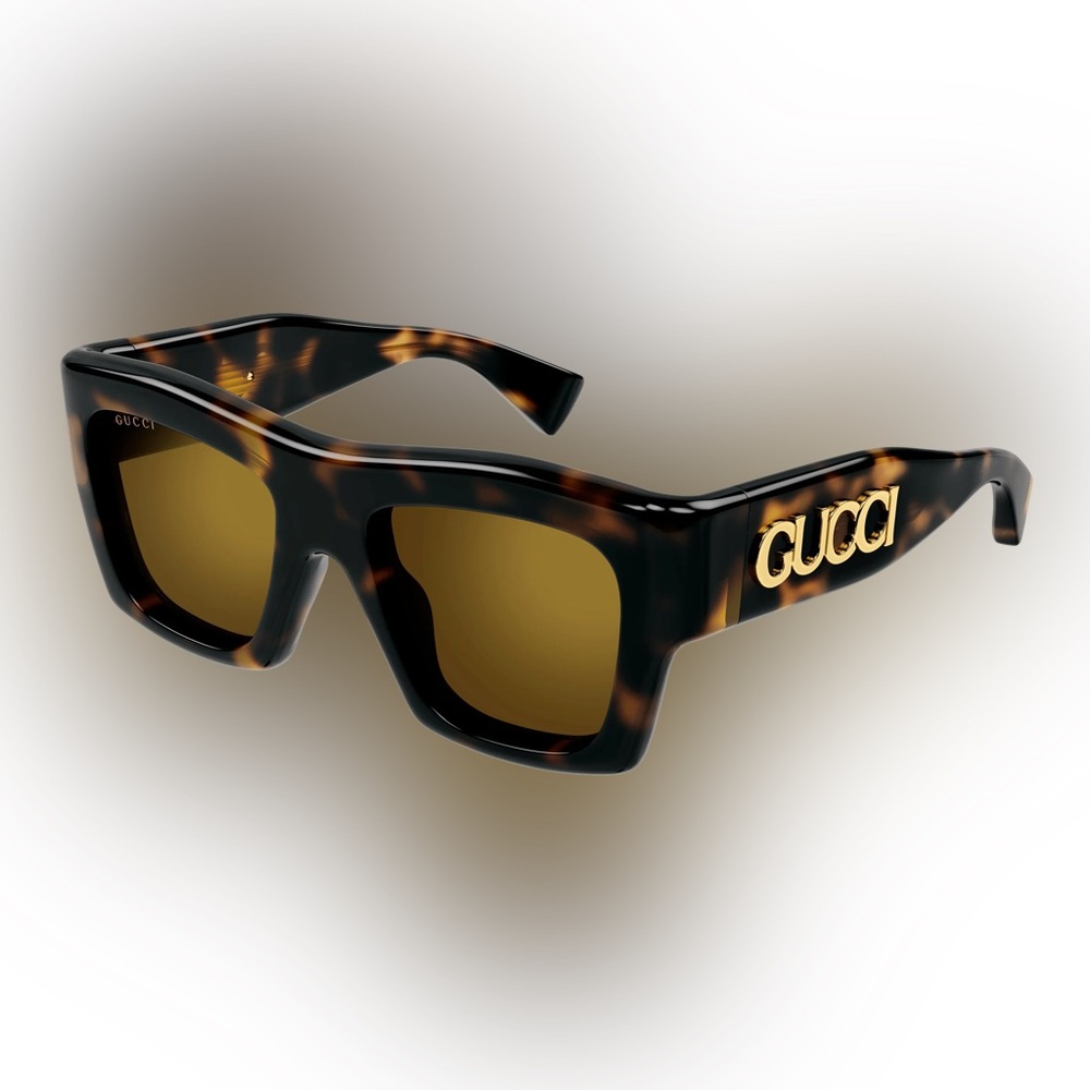 Gucci Tortoise Sunglasses with Case NW GG1772S-007